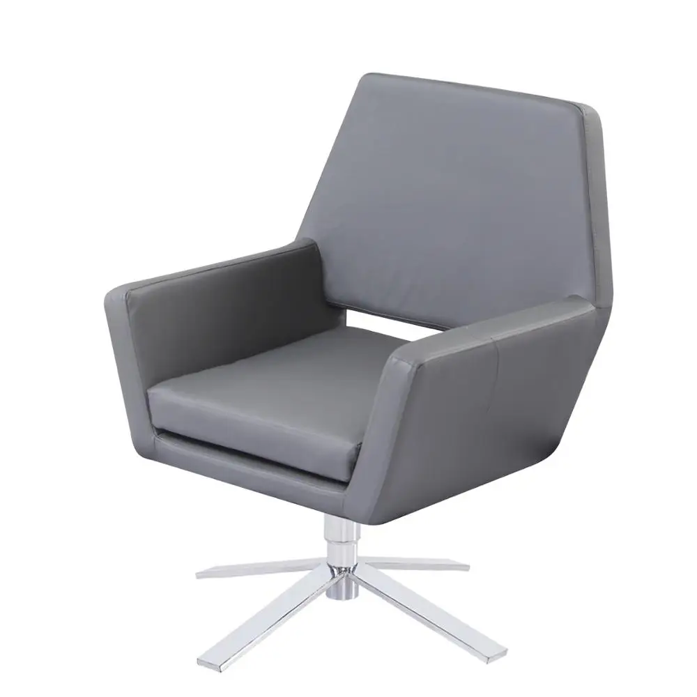 Sillas Giratorias De Piel Sintética De 92cm De Altura,Sin Ruedas,Para