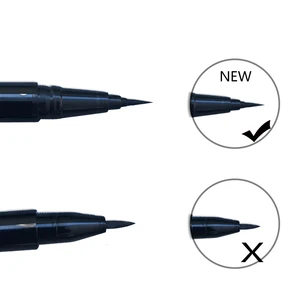 Make high quality makeup private label waterproof eyeliner liquid black eye liner