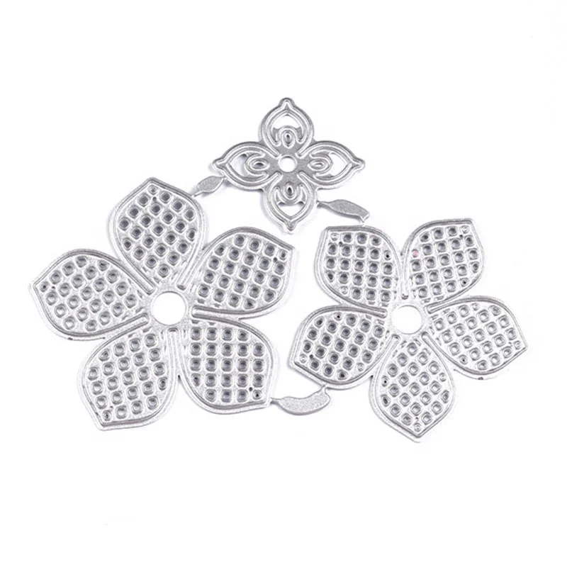 
Flower Custom Scrapbooking & Paper Crafting Metal Curve Stencil Cut Die 