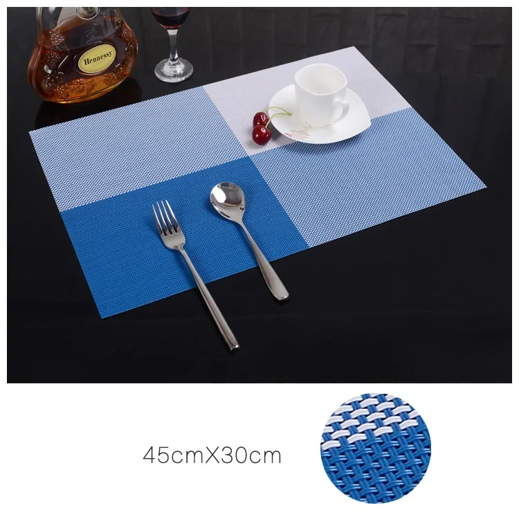Custom Printed Colorful Safe Dining Table Place Mat,Ecofriendly Hot
