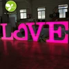 New High Quality Custom LED Love Letter Table for Wedding