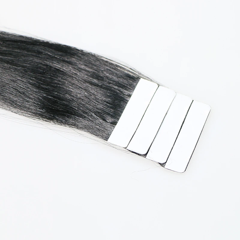 

XDhair 50grams 20pcs per bag colour 1 jet black wholesale price double drawn tape in remy human hair extensions, In stock color: 1,1b,2,4,6,8,18,27,613,60. other colors can customize