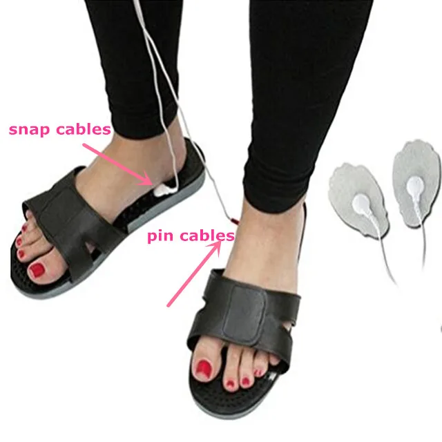  Tens Unit Massage Slippers Massage Shoes for Most Snap