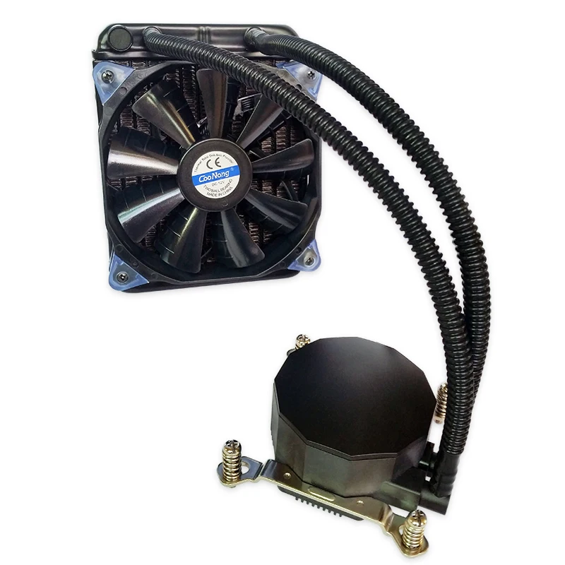 

High perofrmance 120mm radiator computer cpu water cooling/liquid cooler with fan, Aluminum