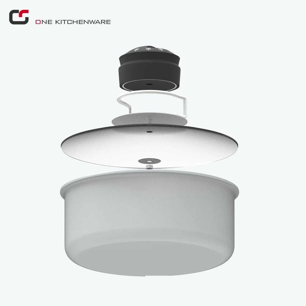 
timer glass lid knob ,removable timer lid knob, mechanical timer lid knob 