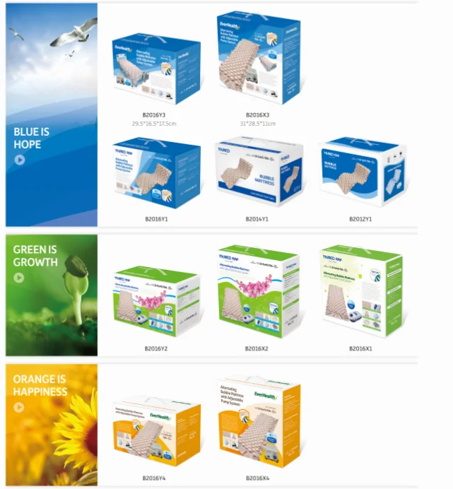 High bubble flaps PVC new model medical inflate air cushion