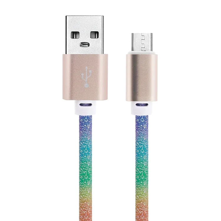 

Pinyi Colorful Rainbow USB C Type 3.0 Date Charging Cable, Customized