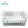 cotton high quality knitted jersey baby crib bed sheet set printed