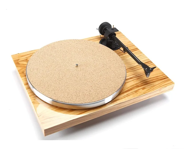 Cork / Rubber Turntable Record Player Mat With 0.5mm Record Label