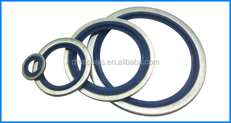Auto Parts Rubber Bonded Washer Oil Seal Steel Bonded Seal