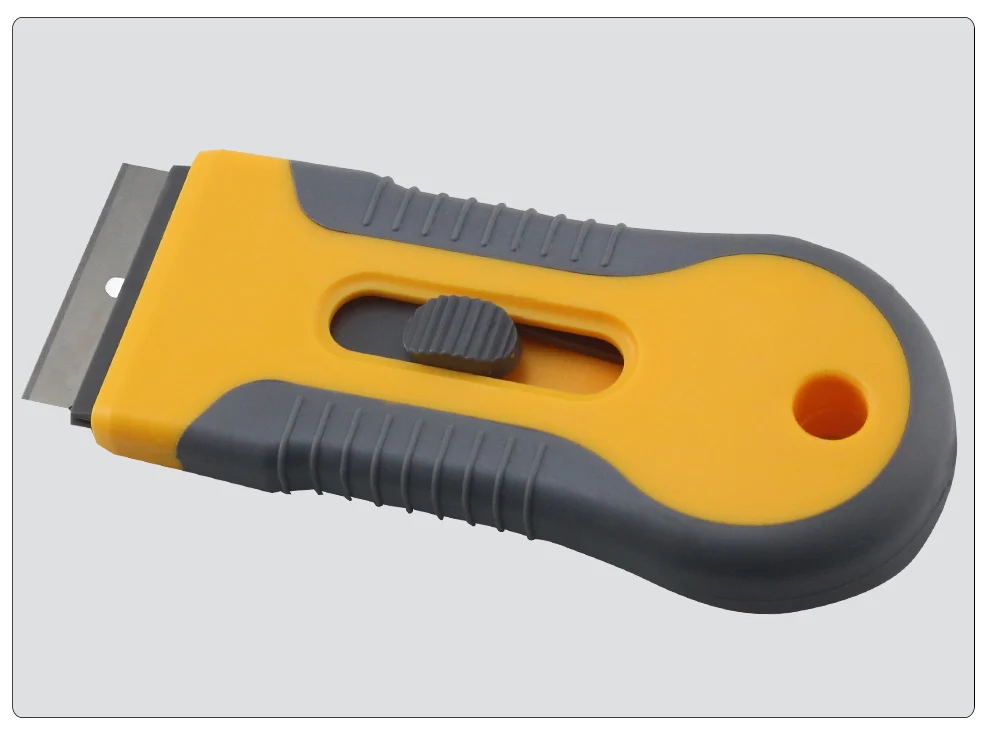 BST-218 Plastic Razor Scraper Double Edged Razor Blades For Glue Removing