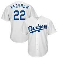 

Los Angeles Dodgers 22 Clayton Kershaw 5 Corey Seager 35 Cody Bellinger Embroidery Logos baseball jersey