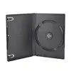 SUNSHING Wholesale PP Material CD DVD Case For Single Disc Black Plastic 14mm DVD Case