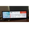 1920x540 28" indoor LCD LED Sign Programmable Video Display Board Open