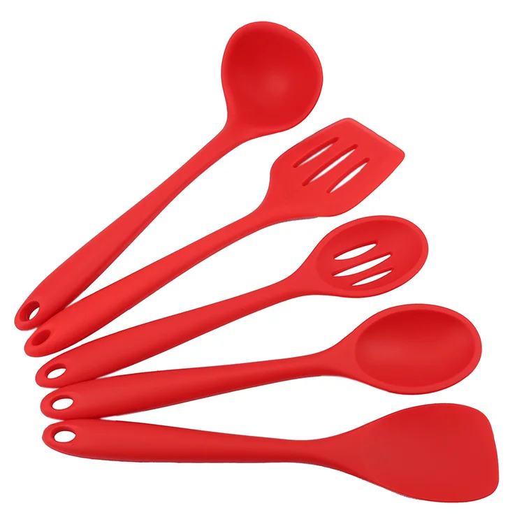 5 Piece Large Silicone Rubber Kitchen Utensils Cooking Utensil Set   HTB1YaFvcyQnBKNjSZFm763ApVXar 