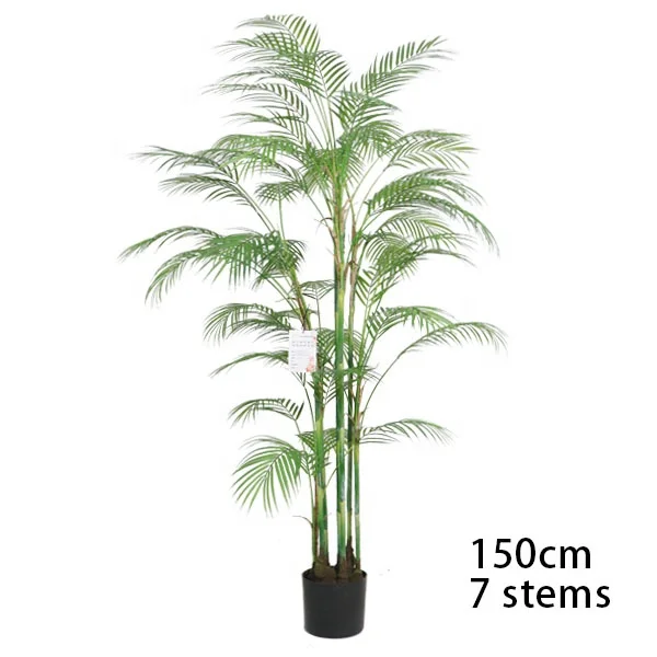 

Hot mall ornaments artificial mini plastic palm trees palm potted plants, Natural green