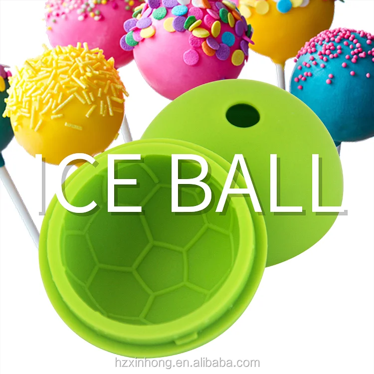 Series Quality Golf Ball Shaped Silicone Ice Cube Tray And Ice Ball