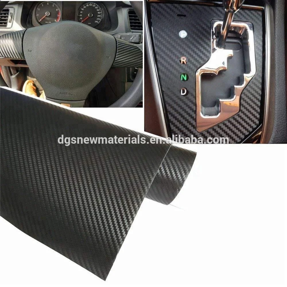 
Colorful 3D Carbon Fiber Car Warp Vinyl film Car Color Changing 