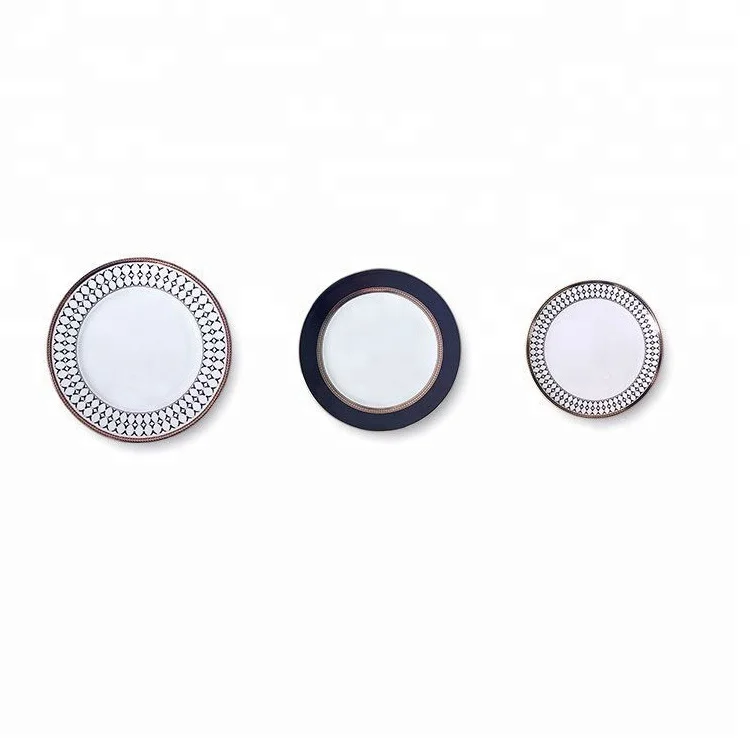 

Wholesale royal fine decal ceramic dinner set bone china dinnerware