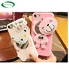 2019 popular best selling customized bear hello kitty mirror phone case for iphone