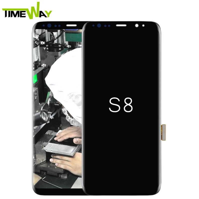 

Manufacturer in China LCD 3D Touch digitizer screen for samsung galaxy S8, Black,white and all normal colors