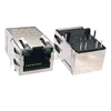 JFM24112-2N02-4F Single Port 10/100 BASE-TX Filtered Ethernet Connector cat5 rj45 jack module