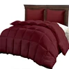 Factory sale Wholesale Hotel microfiber duvet luxury down alternative red comforter