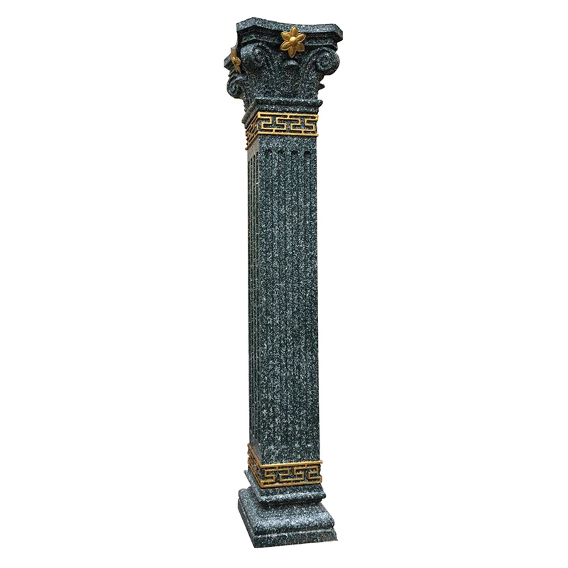 Prefabricados de 50 cm x 370 cm cuadrado de hormigón columna Romana Pilar moldes de plástico para la venta