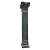 Precast Decorative 50cm x 370cm Concrete square Roman column pillar plastic molds for sale