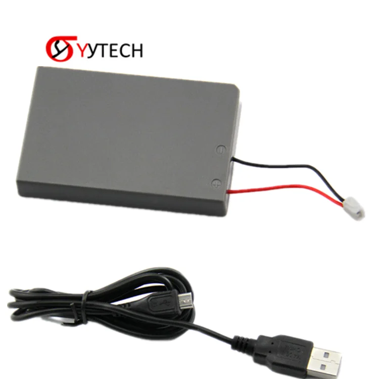 

SYYTECH Rechargeable 2000mAh Battery Pack For PS4 Pro Controller Cable Battery, Black