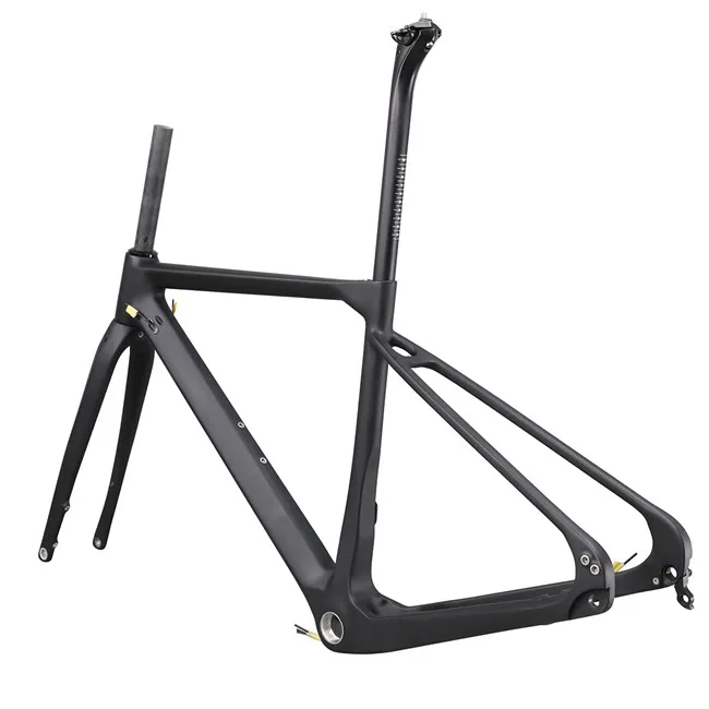 

newest hot flat mount cyclocross carbon gravel bike frame