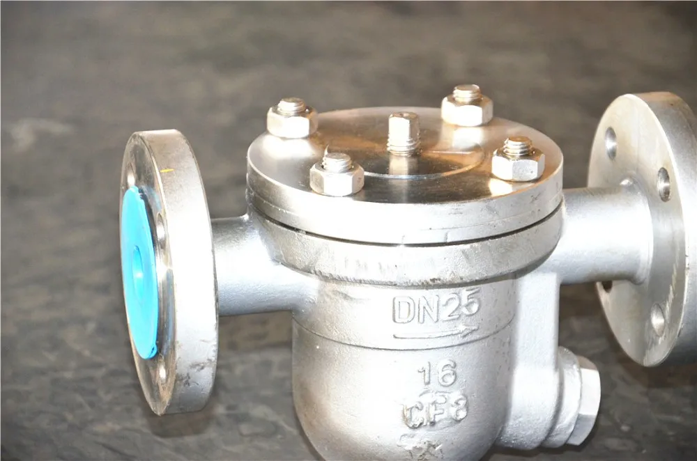 pn16 flange free ball float steam trap