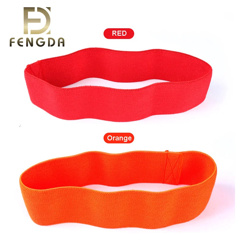 

Durable stretch elastic resistance band cotton yoga resistance band fabric