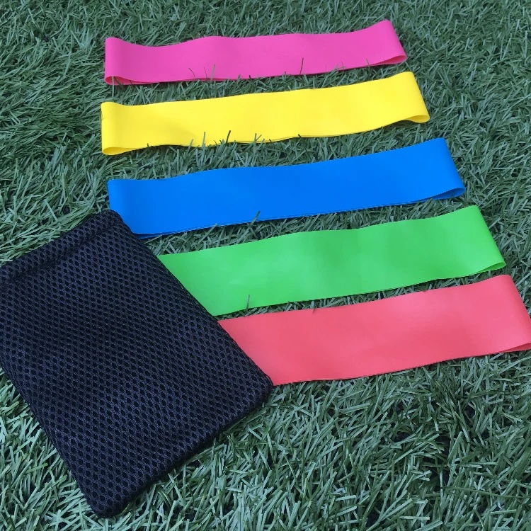 

12 * 3" Custom Printed High Quality Strong Stretching Bulk Resistance Mini Loop Bands, Red;yellow;blue;green;black;purple;pink;ect