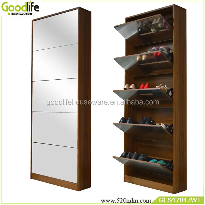 Wooden Mirror Adjustable Shoe Rack Buy Adjustable Rak Sepatu Desainer Sepatu Rak Rak Sepatu Komersial Product On Alibaba Com