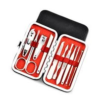 

Stainless Steel 10pcs nail care set