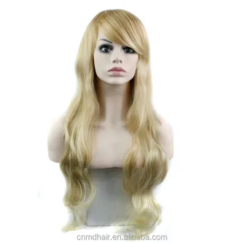 New Long Fashion Wavy Curly Full Wig Princess Hair Style Cosplay