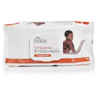 

80pcs soft and genlte 80pcs baby wipe