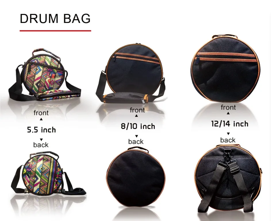 Drum Bag For Steel Tongue Drum And Hang Drum Bag And Uu Drum Bag And