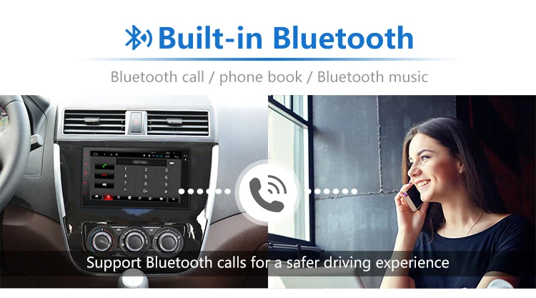 In-Dash 7" Android Car Video player gps navigation with SD/USB socket