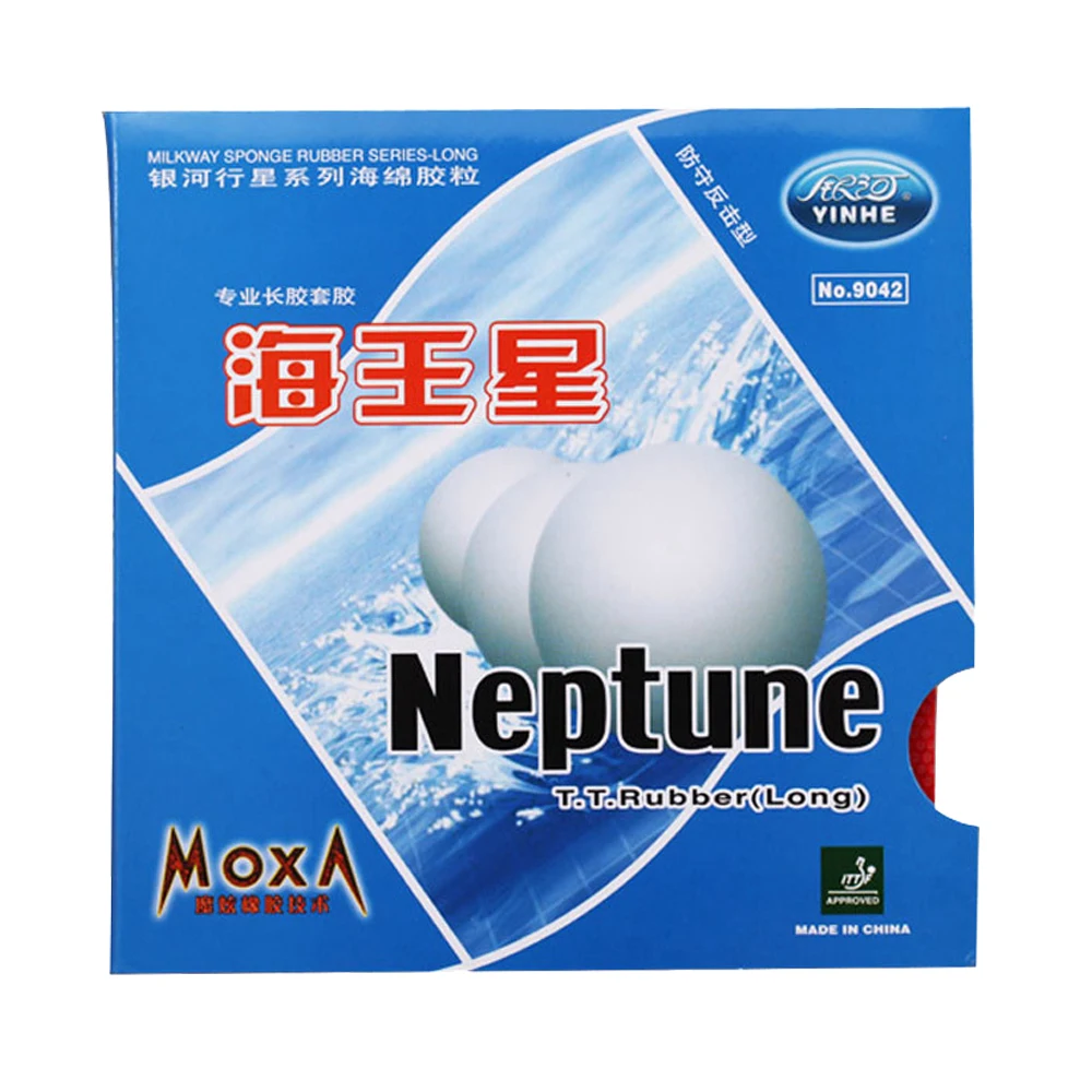 

Trail order low MOQ Yinhe Neptune table tennis rubber pimple out long rubber pingpong rubber