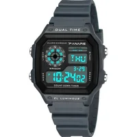 

PANARS Easy to read Acrylic Display Plastic Watch Digital Relogio