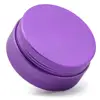 Matte-Purple Compressed 2 Layers Visible 4 Parts Aluminum Alloy Diameter 65mm Inner Rotatable Screen Herb Grinders