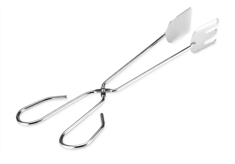  Products Supply Wholesale Kitchen Accessories Health Carbon Tool Stainless Steel Fire Plier Bbq Cooking Tool Barbecue Food Pliers