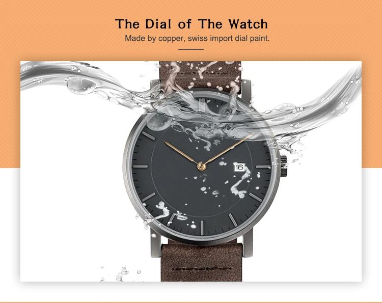 Waterproof Japan Movt Quartz Watch Men Stainless Steel Timepieces Vdear VG1006 Watches