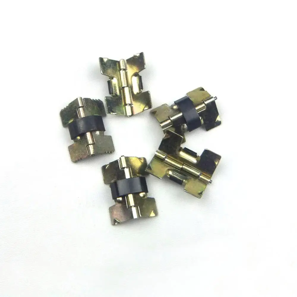 

Manufacture Jewelry Box Spring Hinge Jewellery Box Concealed Hinge, Color zinc / customized