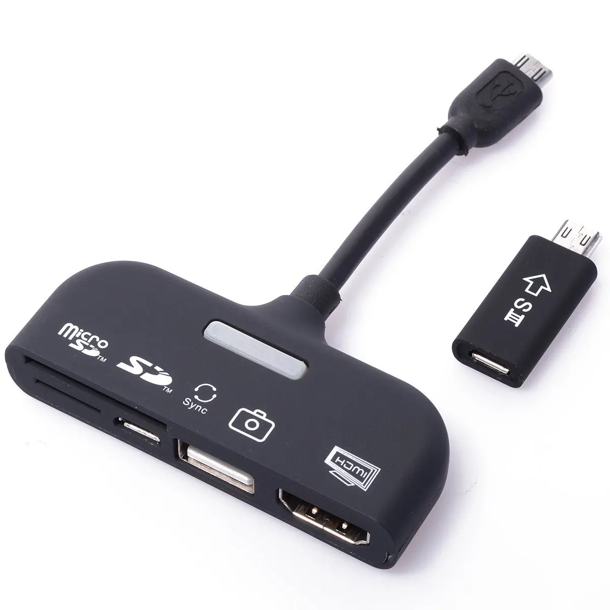 Usb 2 hdmi. OTG MHL адаптер. Micro USB OTG MHL. Переходник Micro USB -HDMI + OTG. OTG кабель для телефона на микро SD флешку.