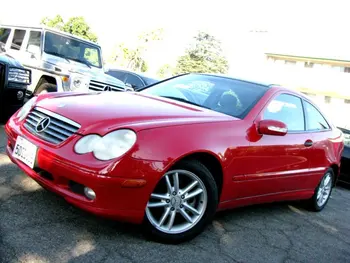 2002 Mercedes Benz C230 Kompressor Coupe C Class Red Black Buy Used Cars Product On Alibaba Com