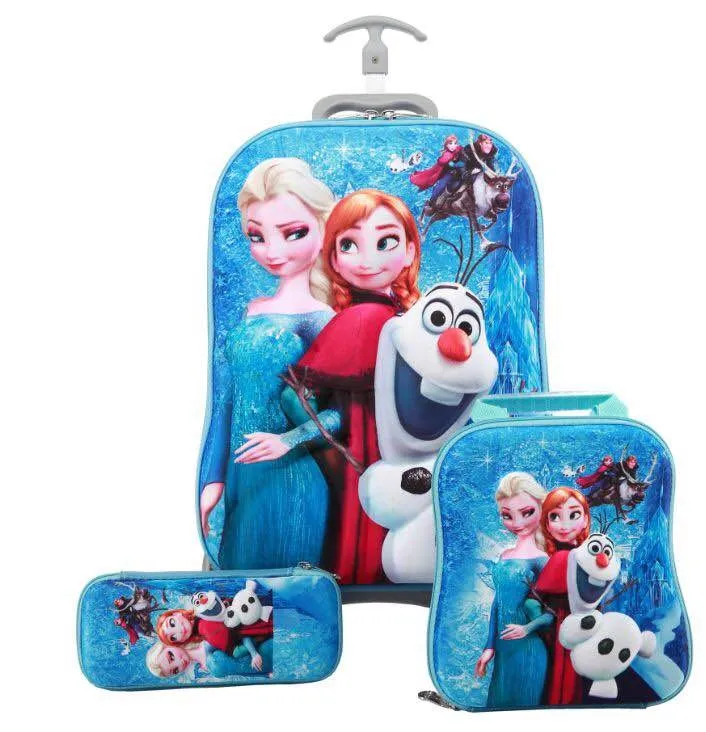 

2019 Fashion children travel trolley luggage travelling bags