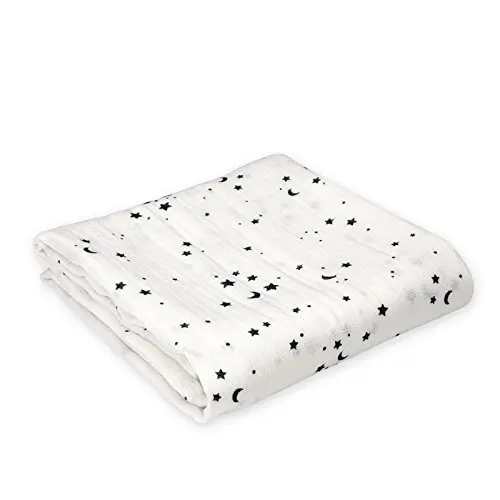 

cotton/bamboo hot sale baby muslin swaddle blanket baby muslin swaddle, N/a